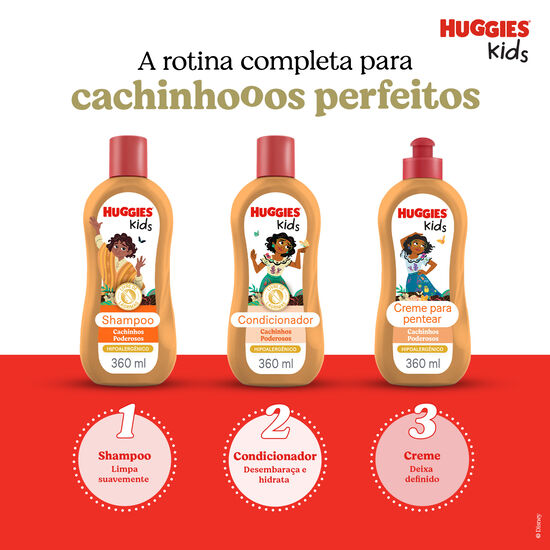 Creme para Pentear Huggies Kids Cachinhos Poderosos - 360 ml